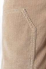 Loose Fit Corduroy Trousers // Khaki - Urban Monkey® - UM24A_CORE_PT_B_S