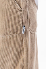 Loose Fit Corduroy Trousers // Khaki - Urban Monkey® - UM24A_CORE_PT_B_S