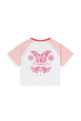 Lost Angels // Women’s Fitted Crop Top - Urban Monkey® - 25CTRG2_PR_XS