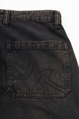 Low Key Royalty // Denim Cargo Joggers - Urban Monkey® - UM24A_DE_001_S