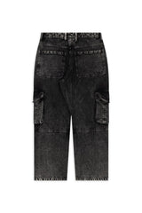 Machine Denim Cargo Pants_Royal Enfield x Urban Monkey - Urban Monkey® - UM24A_RE_DE1_XS