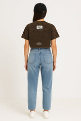 Made Like A Gun Cropped Tee 001_Royal Enfield x Urban Monkey - Urban Monkey® - UM24A_RE_CT5_XS