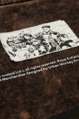 Made Like A Gun Cropped Tee 001_Royal Enfield x Urban Monkey - Urban Monkey® - UM24A_RE_CT5_XS