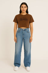 Made Like A Gun Cropped Tee 002_Royal Enfield x Urban Monkey - Urban Monkey® - UM24A_RE_CT4_XS