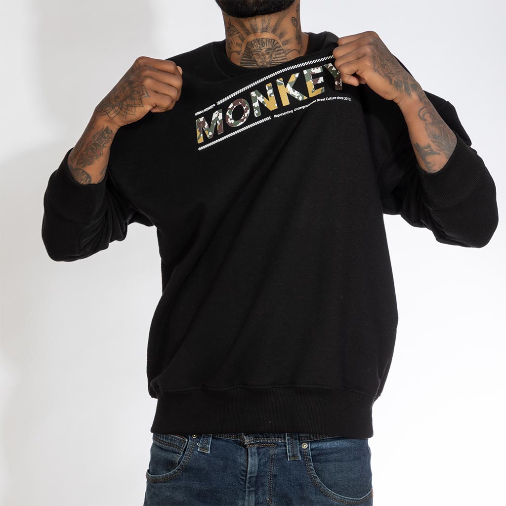 Midnight Spliff - Urban Monkey® - UMTSS015_BLK_S