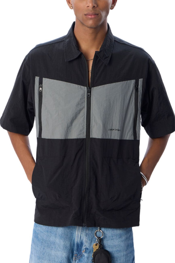 Multi-Pocket Utility Shirt