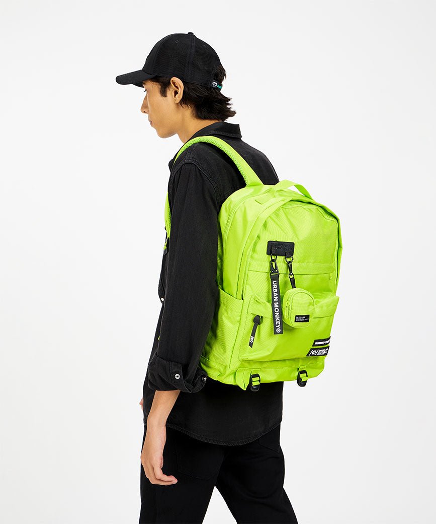 City Backpack // Neon - Urban Monkey® - UM23026_NGRN