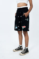 Ott drip shorts - Urban Monkey® - UM22PSH_001_S