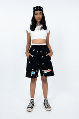 Ott drip shorts - Urban Monkey® - UM22PSH_001_S