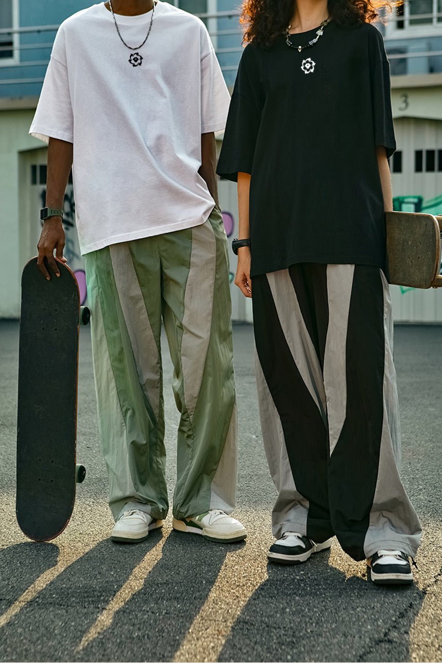 OTT Parachute Pants // 002 - Urban Monkey® - 12269S23_GYGRN_S