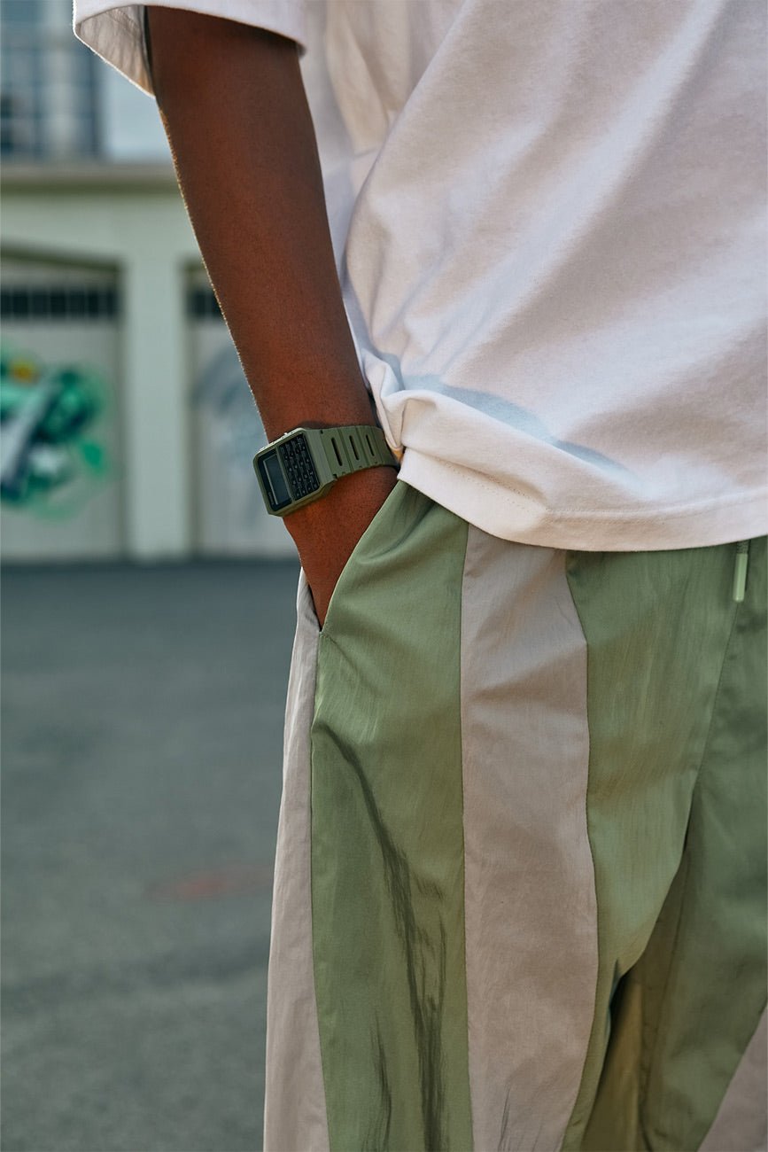 OTT Parachute Pants // 002 - Urban Monkey® - 12269S23_GYGRN_S