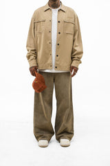 Overshirt // Khaki - Urban Monkey® - UM23A_SH_008_S