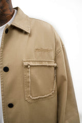 Overshirt // Khaki - Urban Monkey® - UM23A_SH_008_S