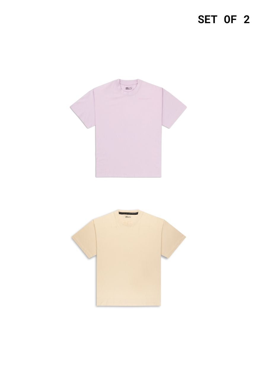 Pack of 2 Core T-shirts // Pastels