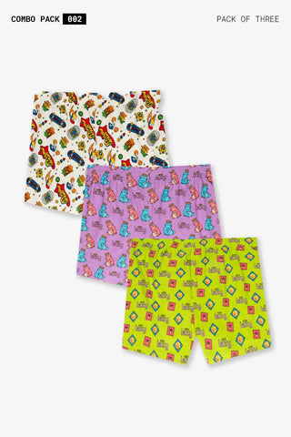 Buy Pack of boxer shorts Apparel Online – Urban Monkey®