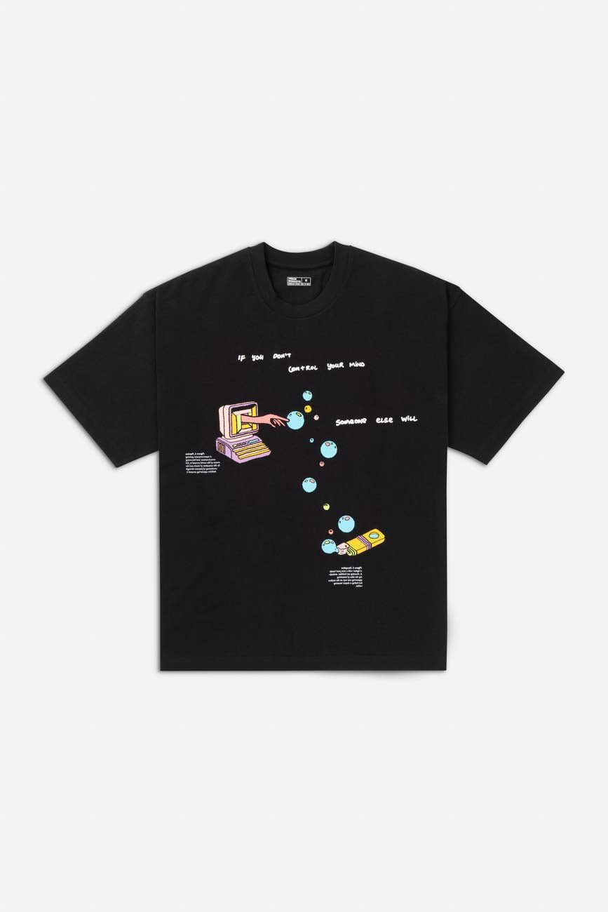 Paradise // Black - Urban Monkey® - 25TSBF6_BK_XS