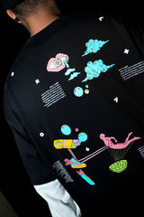 Paradise // Black - Urban Monkey® - 25TSBF6_BK_XS