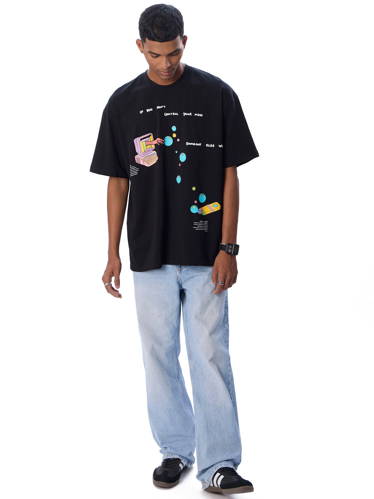 Paradise // Black - Urban Monkey® - 25TSBF6_BK_XS
