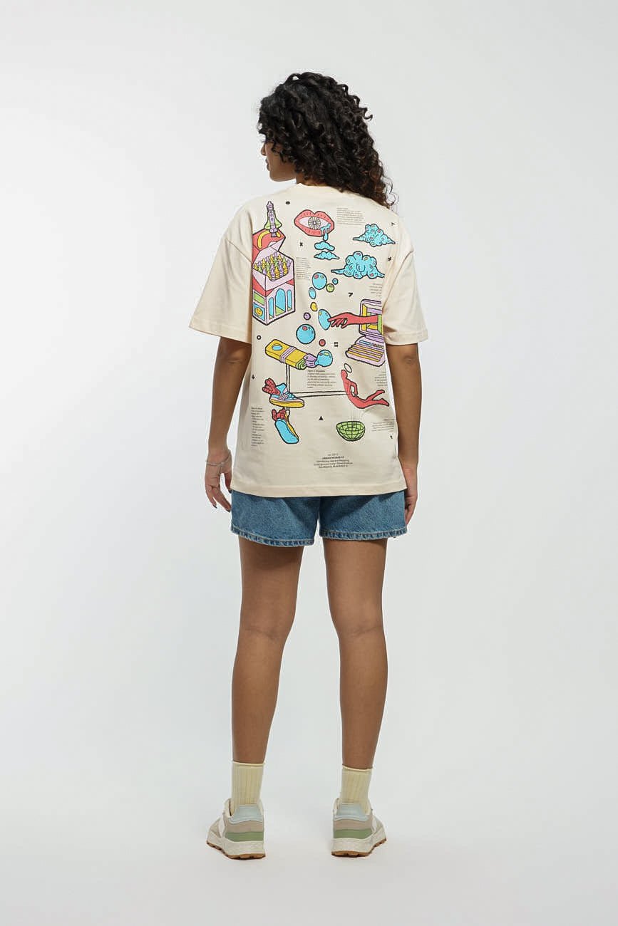 Buy Paradise Oversized Fit Tshirt Online – Urban Monkey®