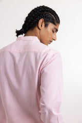 Linen Shirt // Baby Pink - Urban Monkey® - UM24A_SH_P002_S