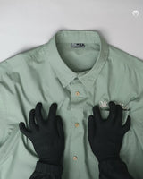 Le Classique Boxy Shirt // Sage Green