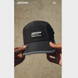 Foldable Camper Cap With Pocket // Black