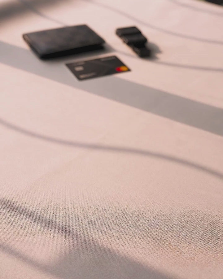 Core Wallet 001 – Black Vegan Leather Bifold Wallet | Urban Monkey ...
