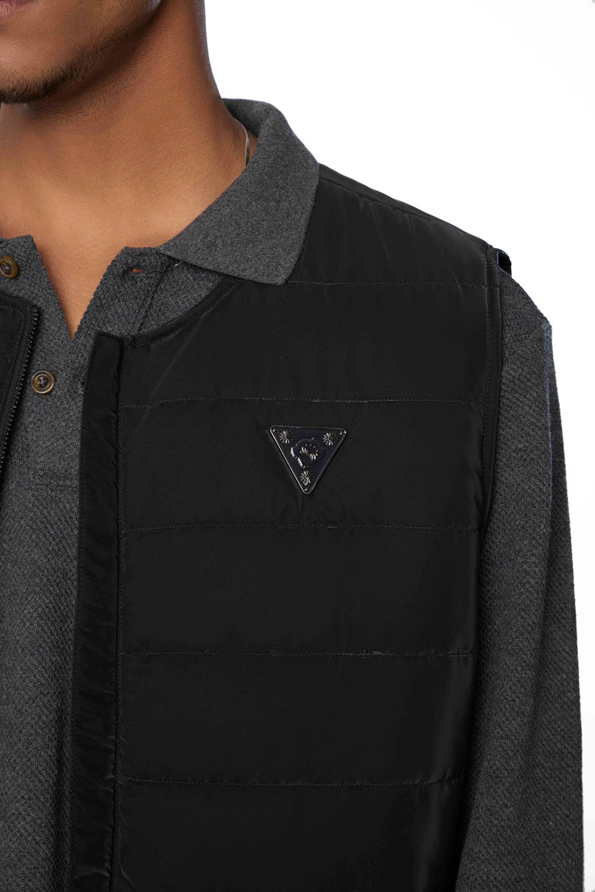 Puffer Jacket // 001 - Urban Monkey® - UM24A_REV_BLK_JK1_S