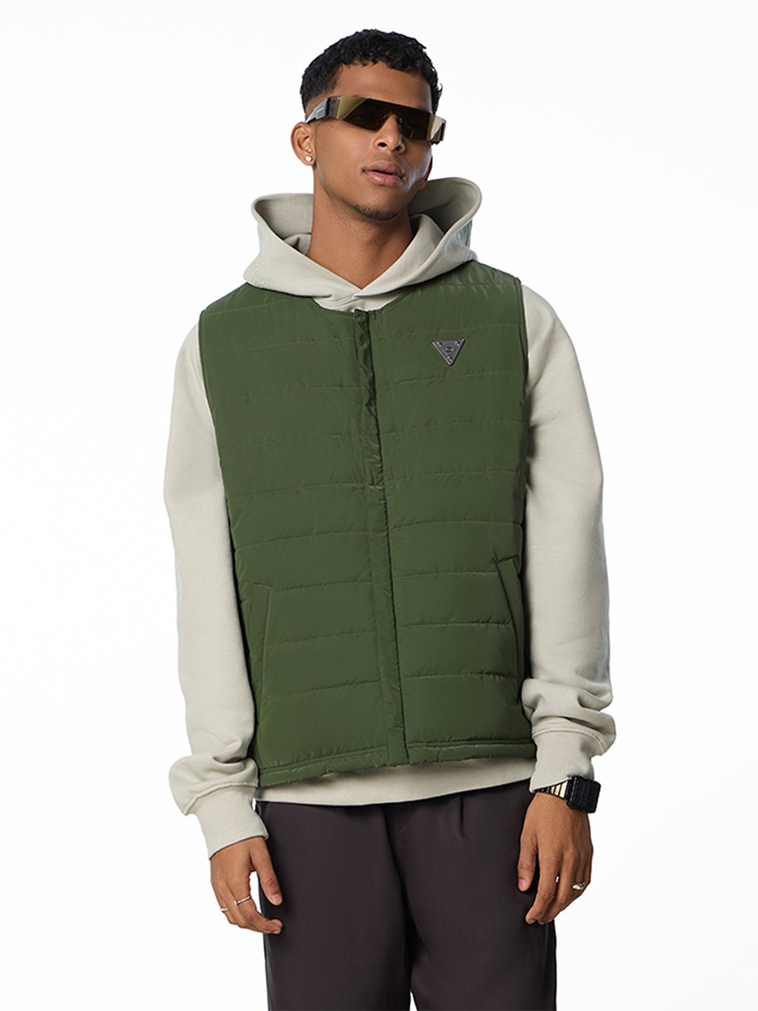 Puffer Jacket // 003 - Urban Monkey® - UM24A_REV_OLV_JK1_S