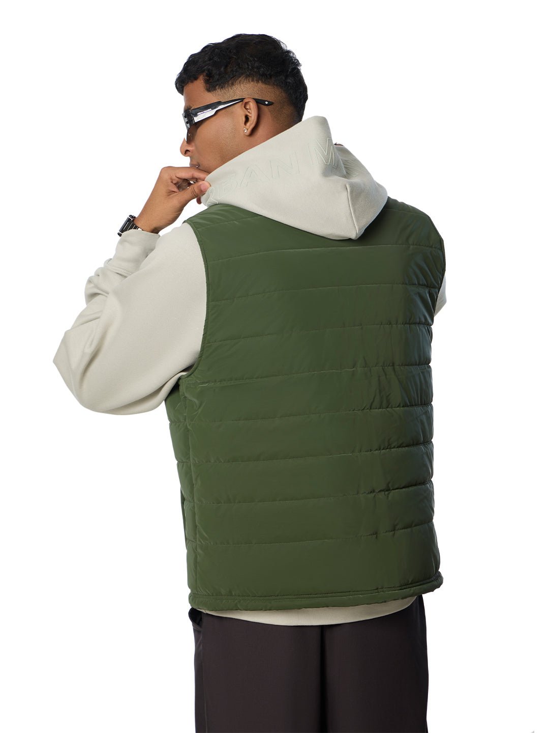 Puffer Jacket // 003 - Urban Monkey® - UM24A_REV_OLV_JK1_S