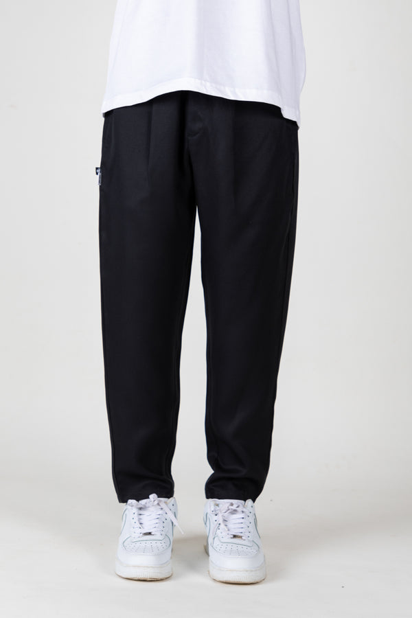 Relaxed Fit Trousers // Black