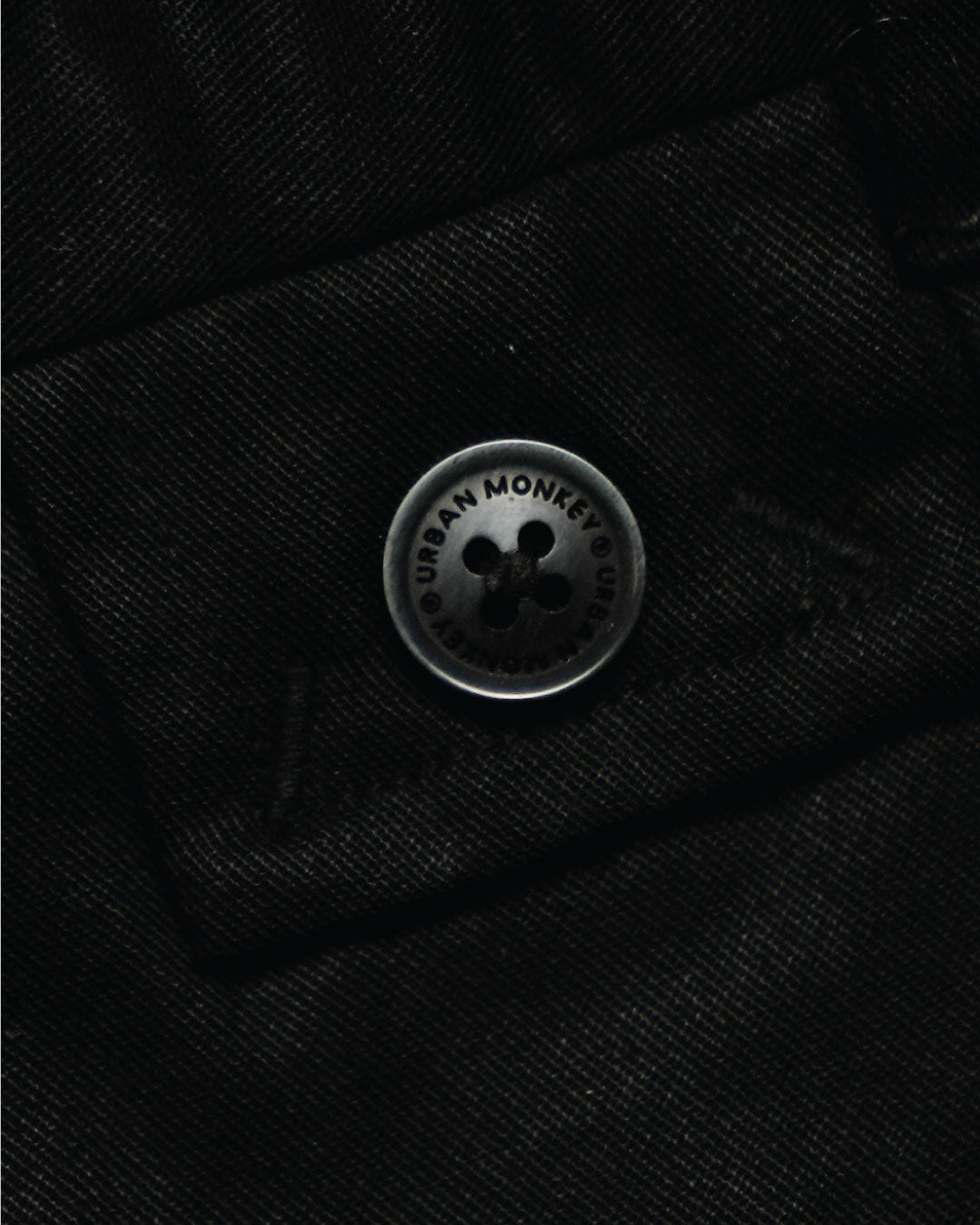 Relaxed Fit Trousers // Black - Urban Monkey® - UM23A_TNCL_A_S