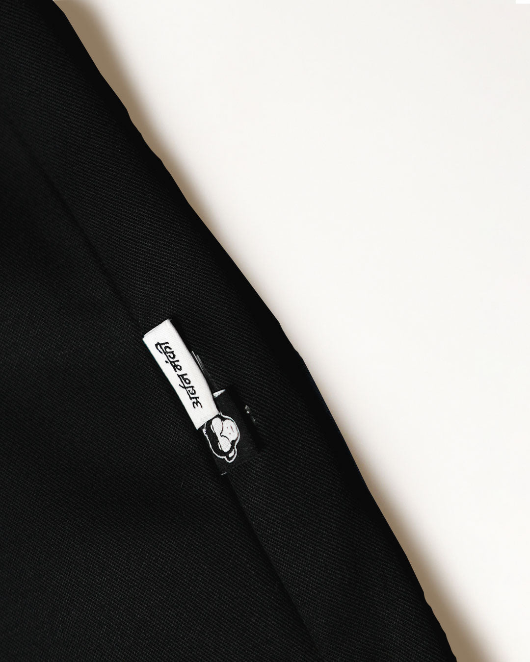 Relaxed Fit Trousers // Black - Urban Monkey® - UM23A_TNCL_A_S