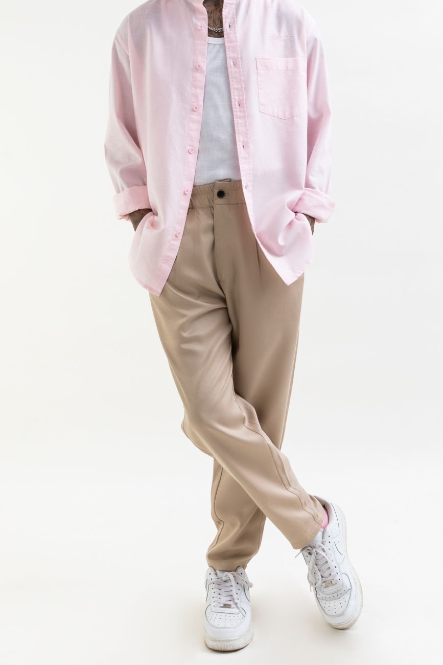 Relaxed Fit Trousers // Khaki - Urban Monkey® - UM23A_TNCL_C_S