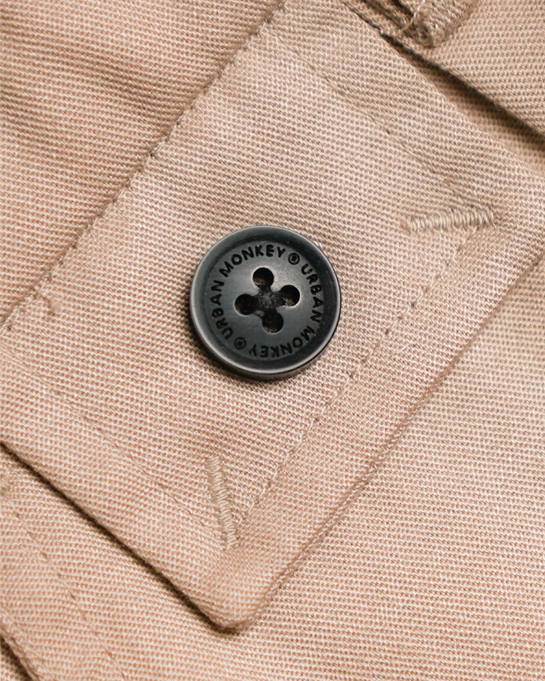 Relaxed Fit Trousers // Khaki - Urban Monkey® - UM23A_TNCL_C_S