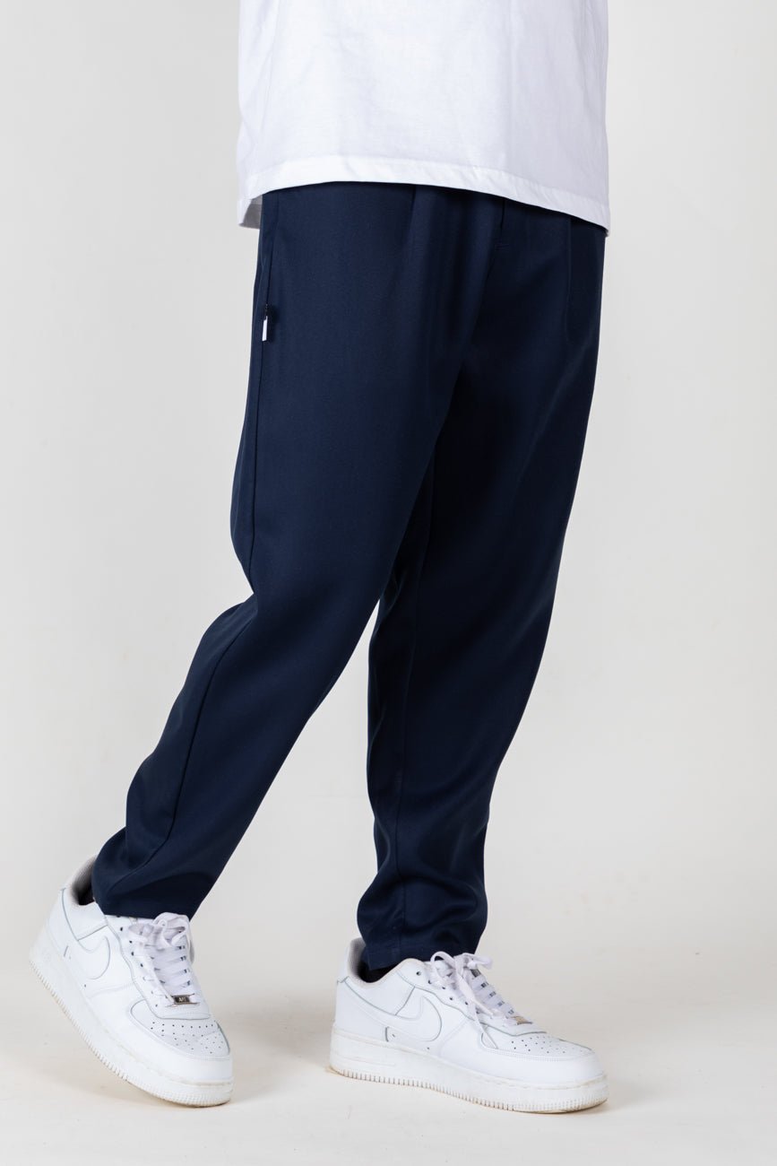 Relaxed Fit Trousers // Navy - Urban Monkey® - UM23A_TNCL_B_S