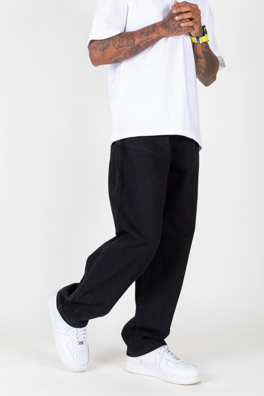 Relaxed Straight - Cut Jeans // Black - Urban Monkey® - UM23A_DP_001_XS/26