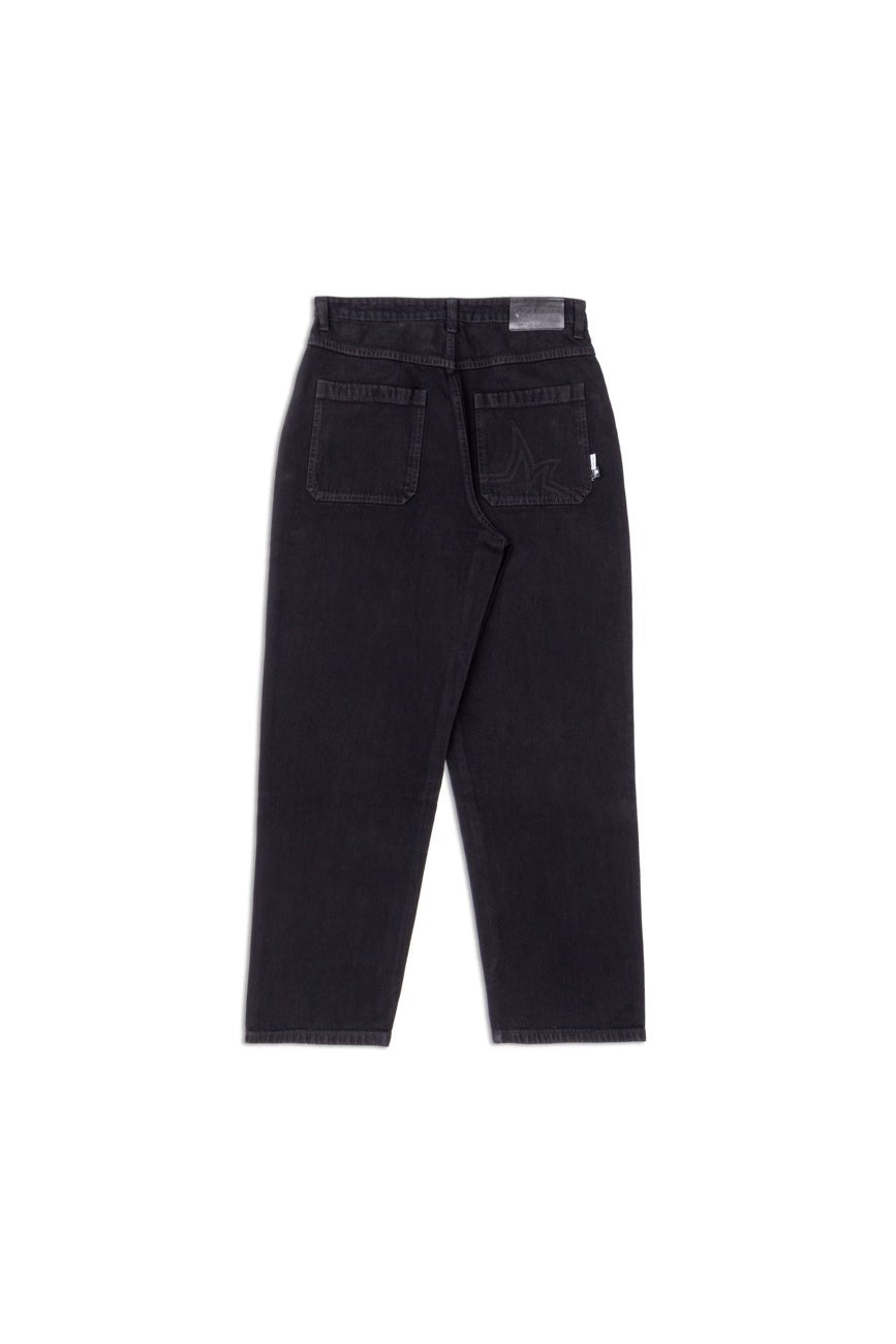 Relaxed Straight - Cut Jeans // Black - Urban Monkey® - UM23A_DP_001_XS/26