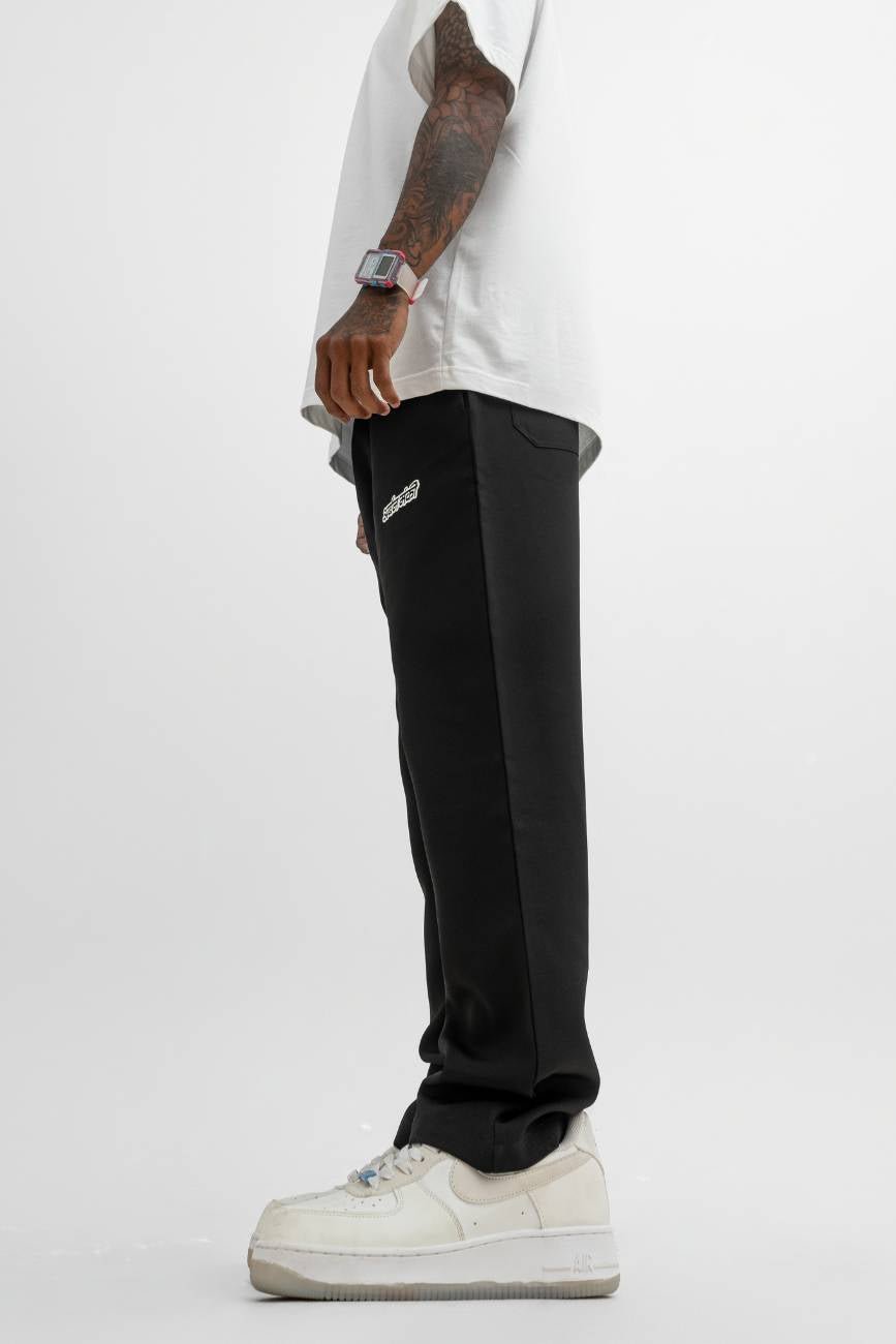 Relaxed Straight - Cut Track Pants // Black - Urban Monkey® - UM23_TRCK_001_S/28