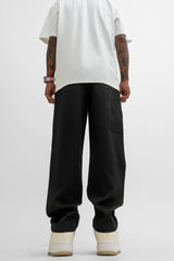 Relaxed Straight - Cut Track Pants // Black - Urban Monkey® - UM23_TRCK_001_S/28