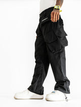 Ripstop Cargo Pants // Black - Urban Monkey® - UM23_CRGP001_XS/S