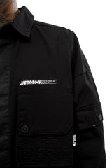 Ripstop Shacket // Black - Urban Monkey® - UM23A_SH_002A_XS