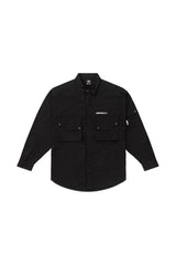 Ripstop Shacket // Black - Urban Monkey® - UM23A_SH_002A_XS