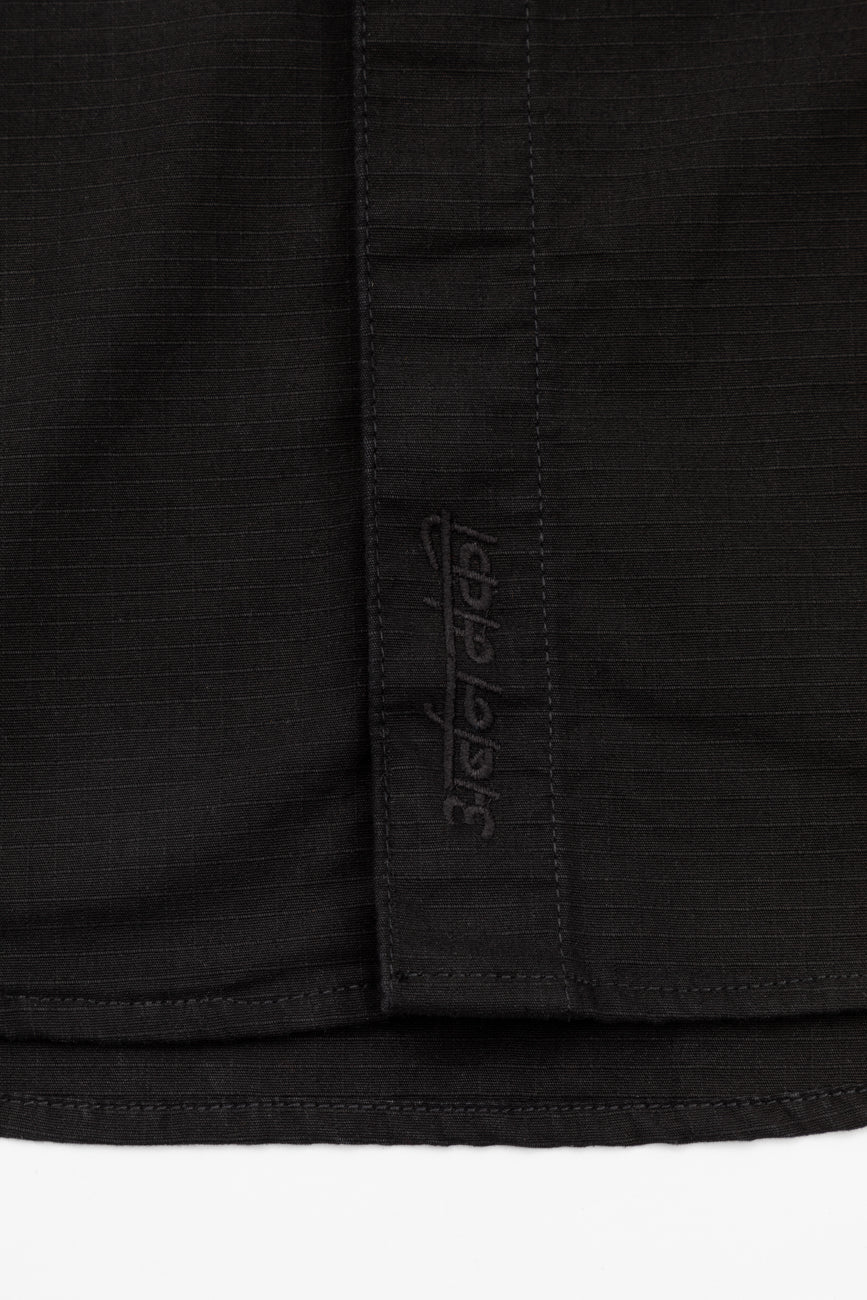 Ripstop Shacket // Black - Urban Monkey® - UM23A_SH_002A_XS