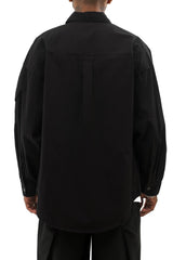 Ripstop Shacket // Black - Urban Monkey® - UM23A_SH_002A_XS