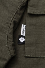 Ripstop Shacket // Olive Green - Urban Monkey® - UM23A_SH_002B_XS