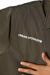 Ripstop Shacket // Olive Green - Urban Monkey® - UM23A_SH_002B_XS