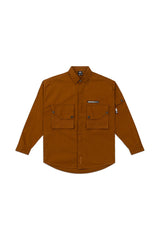 Ripstop Shacket // Tan Brown - Urban Monkey® - UM23A_SH_002C_XS