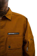 Ripstop Shacket // Tan Brown - Urban Monkey® - UM23A_SH_002C_XS