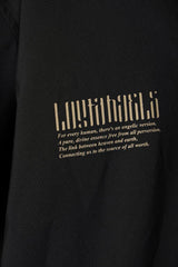 Short Sleeve Black Shirt // Lost Angels - Urban Monkey® - UM24_CORE_SH014_S